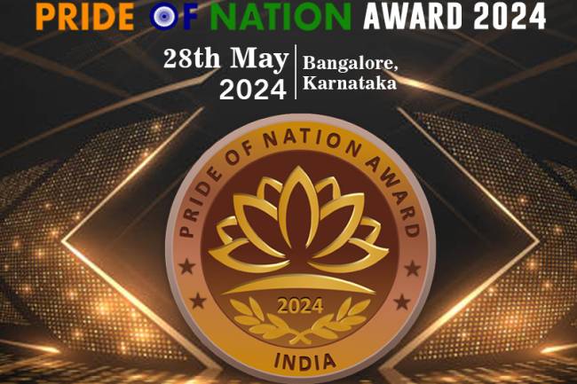 Pride of Nation Award 2024 28th May 2024, Bengaluru, Karnataka